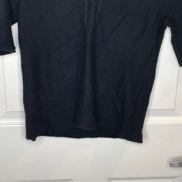 Eileen Fisher 100% Cashmere Sweater in Black in Petite S - Picture 4 of 9